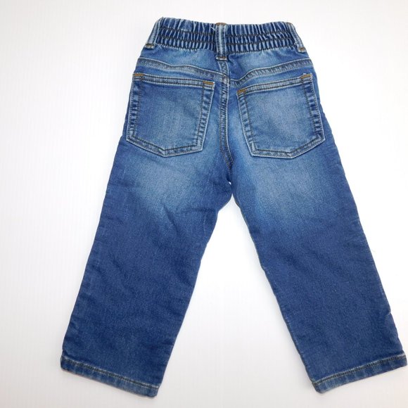 Gymboree 18-24 months 5 Pocket Stretch Blue Jeans - Picture 5 of 5